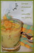 Soupe d avocat et de crevette au curry
