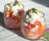 Verrine de pamplemousse au crabe et au surimi