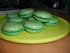 Macarons noisettes pistache