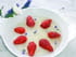 Fraises en gel�e de menthe fra�che