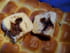 Brioches/beignets au nutella au four