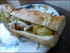 Sandwich aiguillettes de poulet et tomates confites