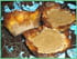 Tuiles aux amandes garnies de son fondant aux marrons