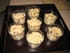 Verrine de riz au lait et raisins secs