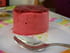 Mousse de framboise et sa gel�e