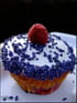 Cupcakes framboise-violette