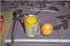 Mousse de fruits de la passion et coulis de mangue