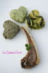 C�te d agneau et l�gumes verts de la Saint-Patrick