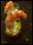 Verrine de crevette et mangue � l indienne