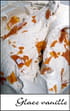 Glace vanille maison aux �clats de caramel