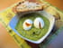 Pur�e de f�ves et oeufs mollets