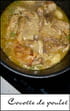 Cocotte de poulet au lait de coco