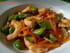 Crevettes saut�es au paprika et l�gumes printaniers