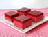 Carr�s au yaourt et aux framboises
