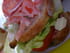 Sandwich tomate-concombre 