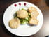 Salade de ch�vre chaud aux pommes