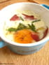 �ufs cocotte au magret de canard et pointes d asperges