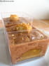 Verrines � la mousse de chocolat, pommes et biscuits
