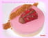 Bavarois fraise et speculoos