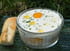 Oeufs cocotte comt�, tomates sech�es et ciboulette