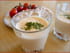 Concentr� de verrines tomate-ch�vre � l agar-agar