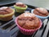 Muffins fondants au chocolat et noix de coco