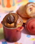 Bouchon brioch� � la rose et aux fruits
