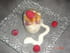 Crumble mascarpone et framboises
