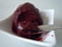 Sorbet aux myrtilles