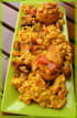 Barque d �pices chaudes coco pour l�gumes doux