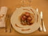 Saint-Jacques en habit, pommes po�l�es et  fondue d endives, sauce au pommeau du Maine