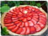 Tarte aux fraises et compote de rhubarbe �pic�e