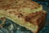 Tarte crumble cr�meuse � la rhubarbe