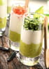 Verrine de guacamole � la faisselle