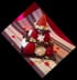 Pyramide de chocolat aux fraises
