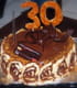 G�teau fou d anniversaire au chocolat