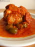 Paupiettes de veau aux olives, carottes et chorizo