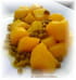 Curry de pommes de terre et petits pois