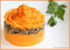 D�licieuse pur�e de patate douce au fromage fondu