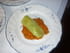 Petits rouleaux de langoustines au chou