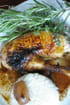 Poulet au vinaigre balsamique, �pices et miel 