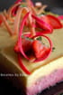 Bavarois fraise mangue