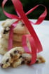 Cookies aux deux chocolats et cranberries