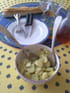 Salade de pommes de terre au vin blanc