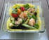 Salade de crevettes � la citronnelle