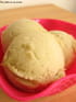 Glace � la rhubarbe