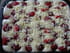 Tiramisu fraises, rhubarbe et chocolat blanc