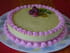 Bavarois framboises et fruits exotiques 