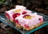 Carr�s sans cuisson, framboises, citron & chamallow