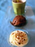 Glace au chocolat aux �clats de pistaches